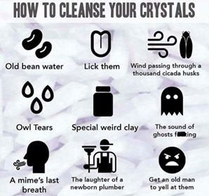 CLEARING YOUR CRYSTALS, CRYSTAL SKULLS AND OTHER STONES