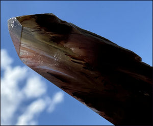 Angel Phantom Quartz Crystal Point - AKA Amphibole Quartz - Emotional balance