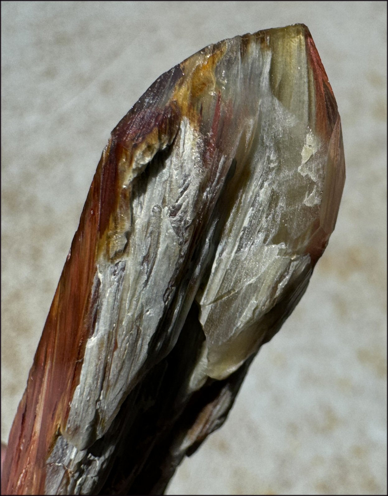 Angel Phantom Quartz Crystal Point - AKA Amphibole Quartz - Emotional balance