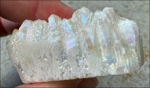 Angel Aura Quartz Crystal Cluster - Clean & Clear Aura