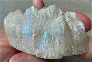 Angel Aura Quartz Crystal Cluster - Clean & Clear Aura