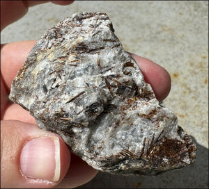 Shimmery 220ct Russian ASTROPHYLLITE Specimen - Release unhealthy patterns