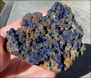 Sparkly AZURITE Crystal Specimen - Divination, Ease anxiety