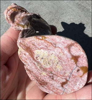 ~Old Stock~ OCEAN JASPER Unicorn Bust with Stunning Colors - Connect with the Fairy Folk and Devas