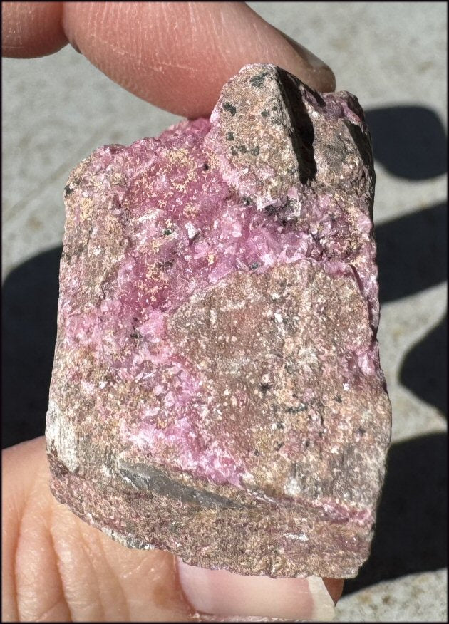 Natural Pink COBALTOAN Calcite Crystal Specimen - Joy, Love