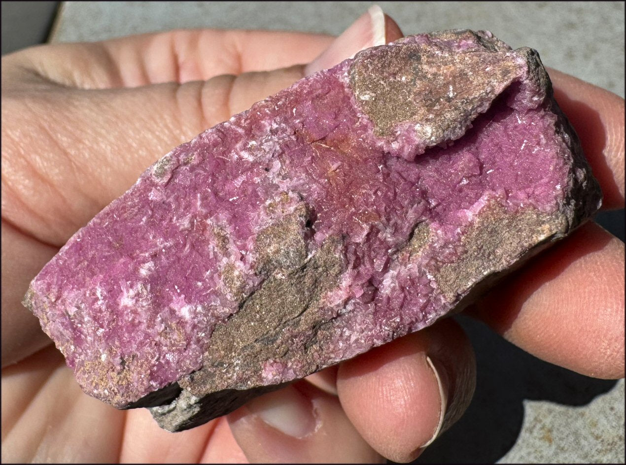 Natural Pink COBALTOAN Calcite Crystal Specimen - Joy, Love