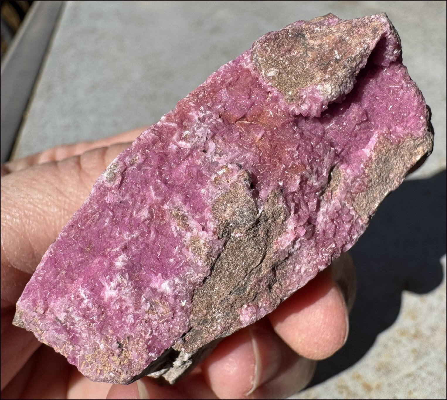 Natural Pink COBALTOAN Calcite Crystal Specimen - Joy, Love