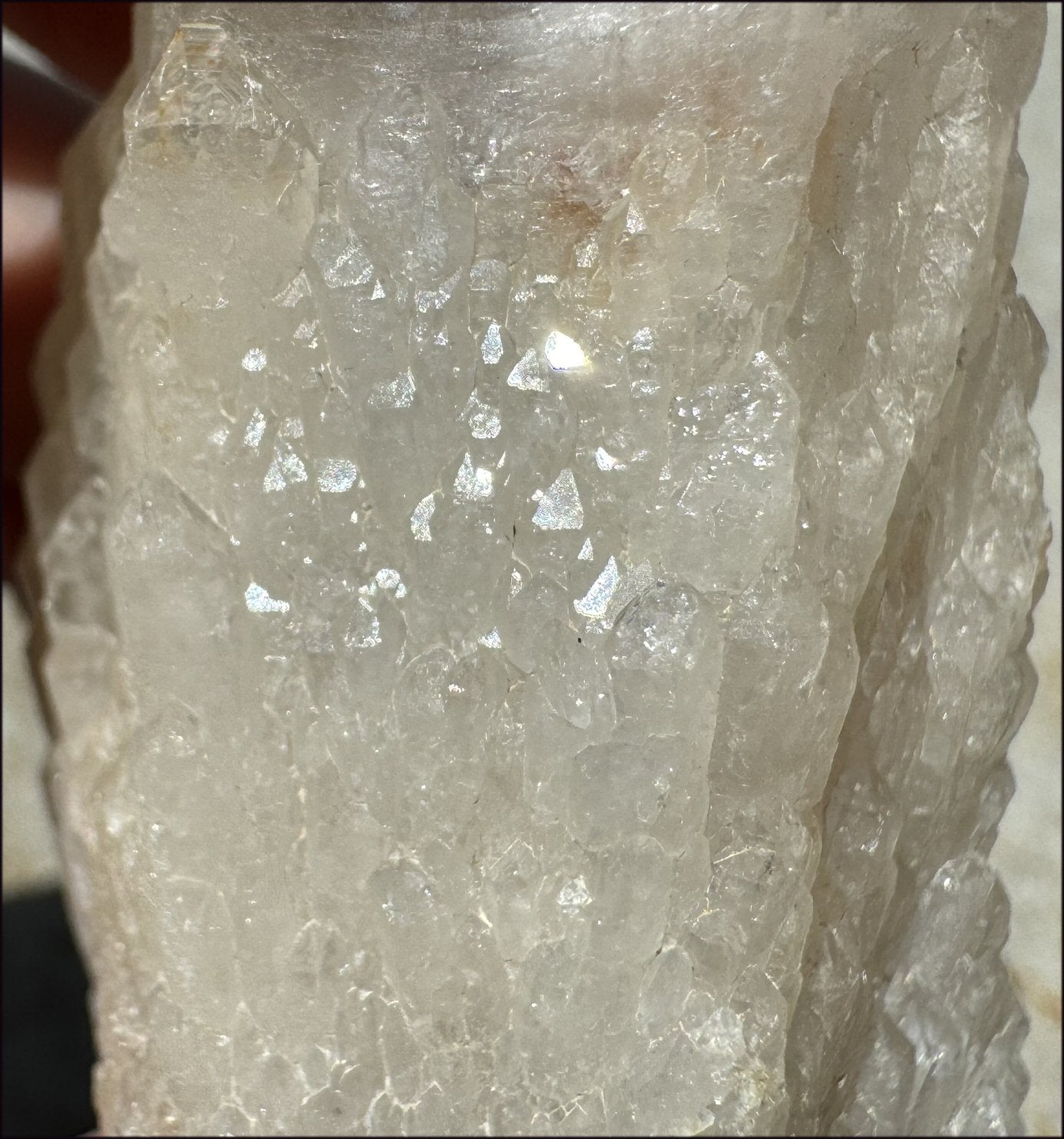 Madagascar FAIRY QUARTZ Crystal Point - AKA Candle Quartz - with Synergy 15+ yrs