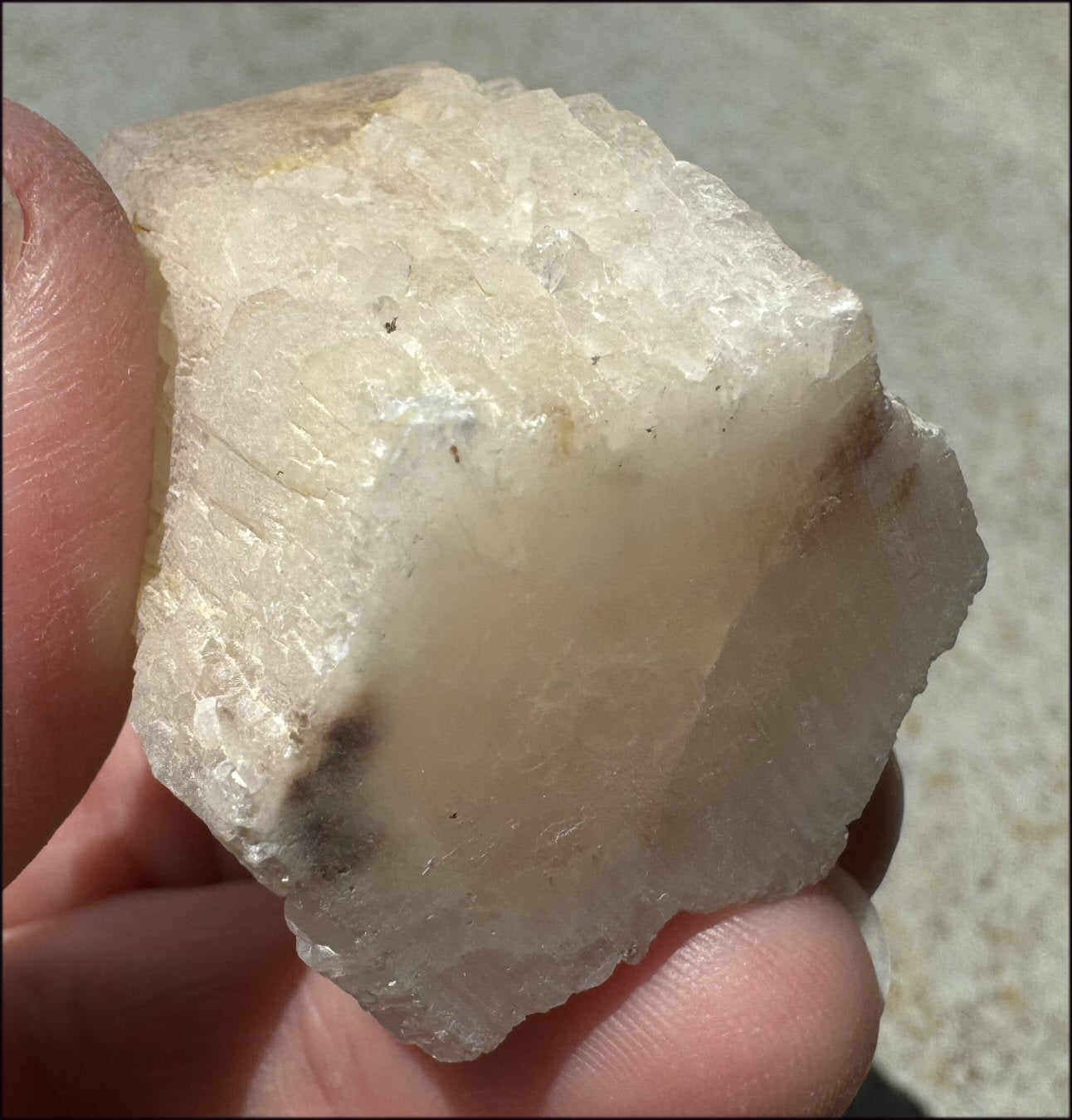 Madagascar FAIRY QUARTZ Crystal Point - AKA Candle Quartz - with Synergy 15+ yrs