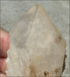 Madagascar FAIRY QUARTZ Crystal Point - AKA Candle Quartz - with Synergy 15+ yrs