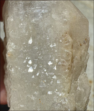 Madagascar FAIRY QUARTZ Crystal Point - AKA Candle Quartz - with Synergy 15+ yrs