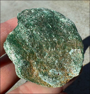 Shimmery FUCHSITE Crystal Specimen - Heart Chakra - with Synergy 15+ years