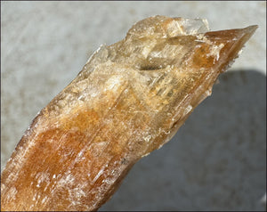 Golden Selenite Blade Specimen, From Swan Lake, Australia - Grounding!