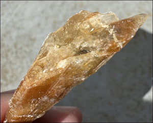 Golden Selenite Blade Specimen, From Swan Lake, Australia - Grounding!