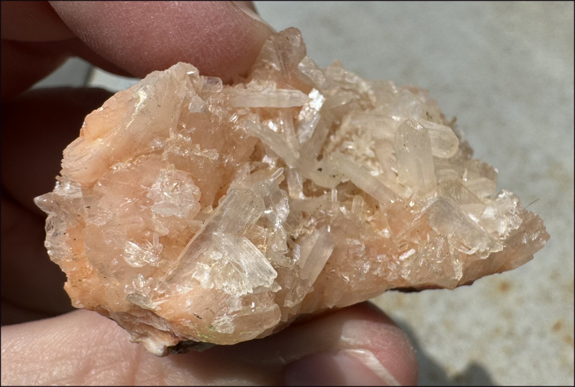 Heulandite Crystal Specimen - Break out of emotionally toxic patterns