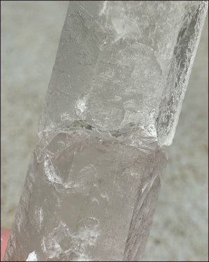 ~Intense~ Self-Healed Mongolian Quartz Crystal Wand - Excellent for healing work