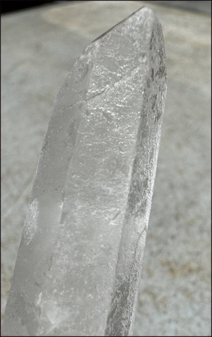 ~Intense~ Self-Healed Mongolian Quartz Crystal Wand - Excellent for healing work