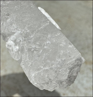 ~Intense~ Self-Healed Mongolian Quartz Crystal Wand - Excellent for healing work