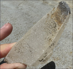 ~Intense Energy~ Self-Healed Tabular Mongolian Quartz with Bridge Crystal