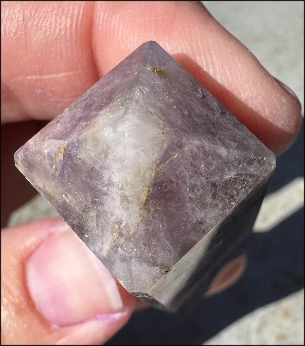 Polished Brazilian Super 7 Crystal Obelisk - AKA Melody's Stone