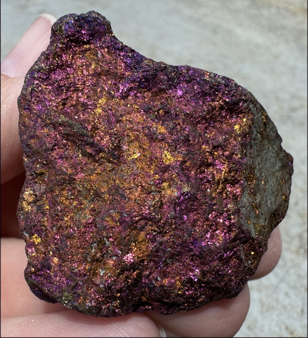 ~Rainbow Colors~ Mexican Peacock Ore / Chalcopyrite Specimen - Confidence