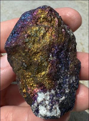 ~Rainbow Colors~ Mexican Peacock Ore / Chalcopyrite Specimen - Confidence