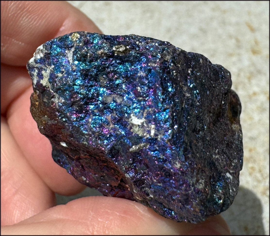 ~Rainbow Colors~ Mexican Peacock Ore / Chalcopyrite Specimen - Confidence