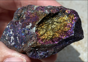 ~Rainbow Colors~ Mexican Peacock Ore / Chalcopyrite Specimen - Confidence