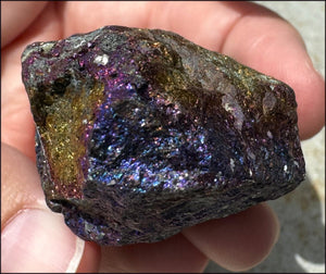 ~Rainbow Colors~ Mexican Peacock Ore / Chalcopyrite Specimen - Confidence