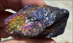 ~Rainbow Colors~ Mexican Peacock Ore / Chalcopyrite Specimen - Confidence