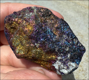 ~Rainbow Colors~ Mexican Peacock Ore / Chalcopyrite Specimen - Confidence