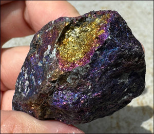 ~Rainbow Colors~ Mexican Peacock Ore / Chalcopyrite Specimen - Confidence