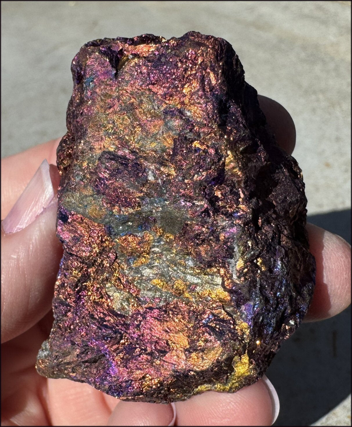 ~Rainbow Colors~ Mexican Peacock Ore / Chalcopyrite Specimen - Confidence