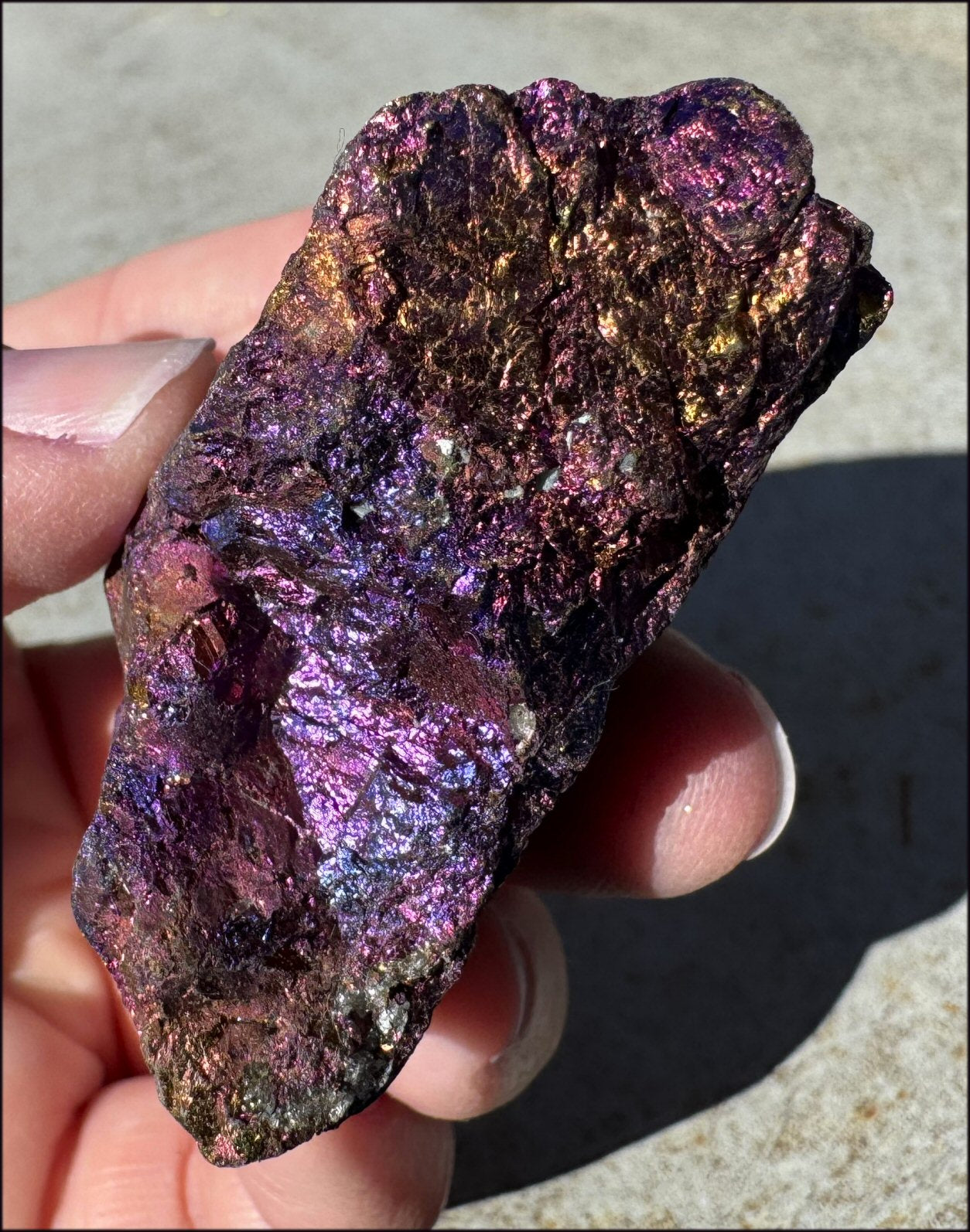 ~Rainbow Colors~ Mexican Peacock Ore / Chalcopyrite Specimen - Confidence