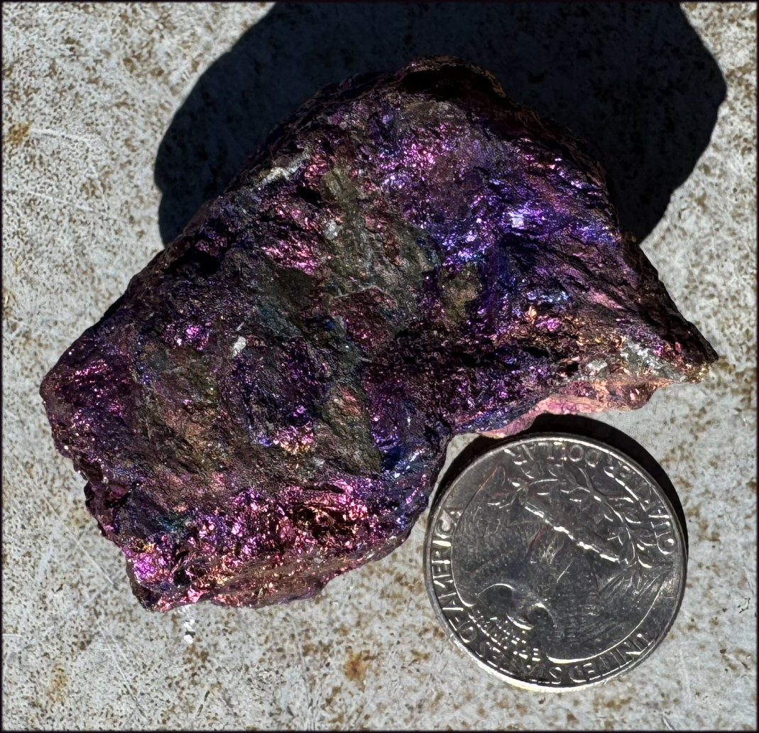 ~Rainbow Colors~ Mexican Peacock Ore / Chalcopyrite Specimen - Confidence