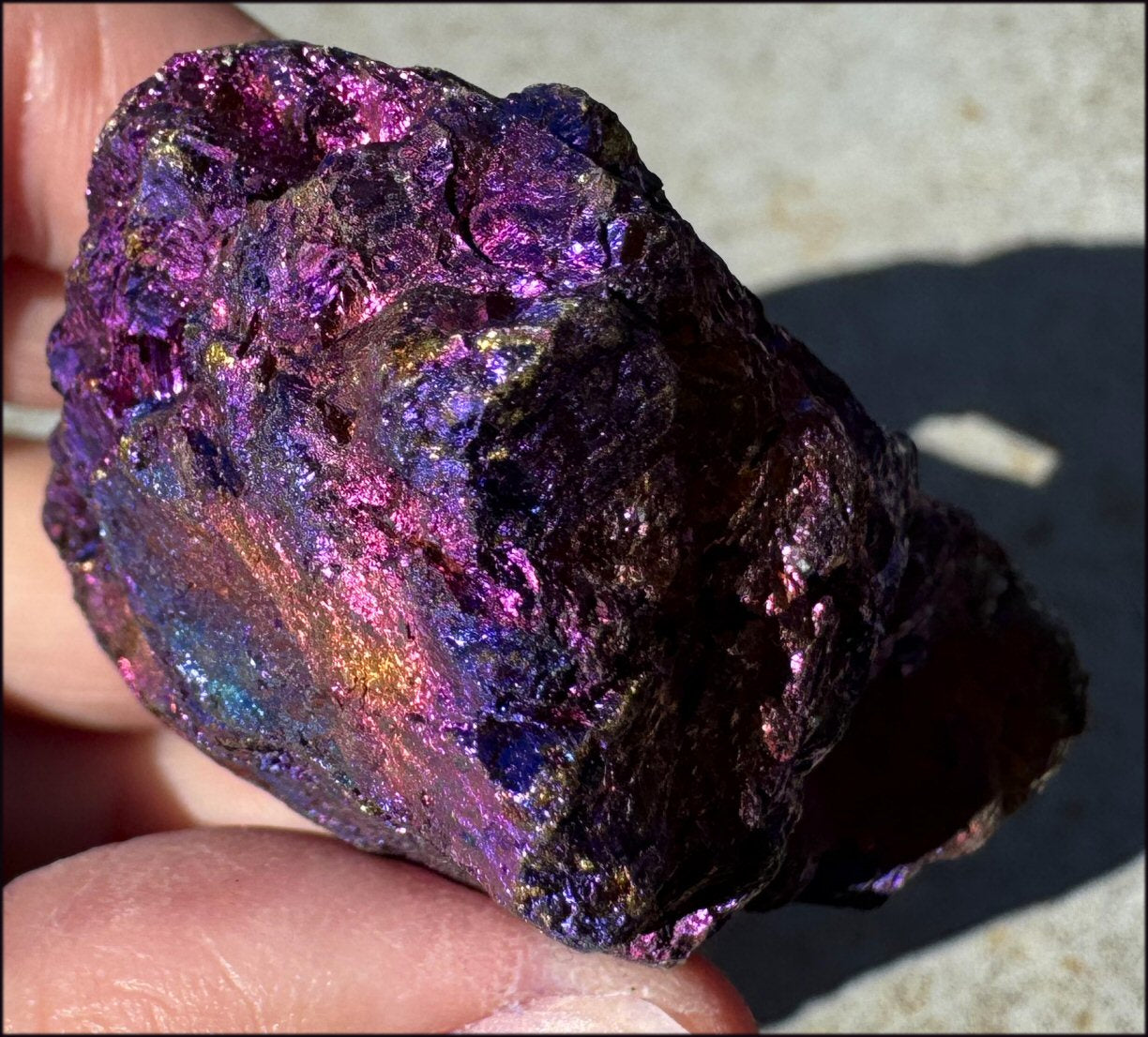 ~Rainbow Colors~ Mexican Peacock Ore / Chalcopyrite Specimen - Confidence