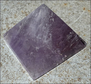 Brazilian Amethyst Crystal PYRAMID - Divine Guidance - with Synergy 16+ yrs