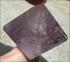 Brazilian Amethyst Crystal PYRAMID - Divine Guidance - with Synergy 16+ yrs