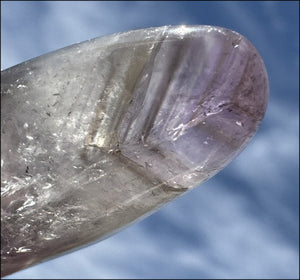 Amethyst ANUNNAKI STYLE Crystal Skull with Smoky Phantoms