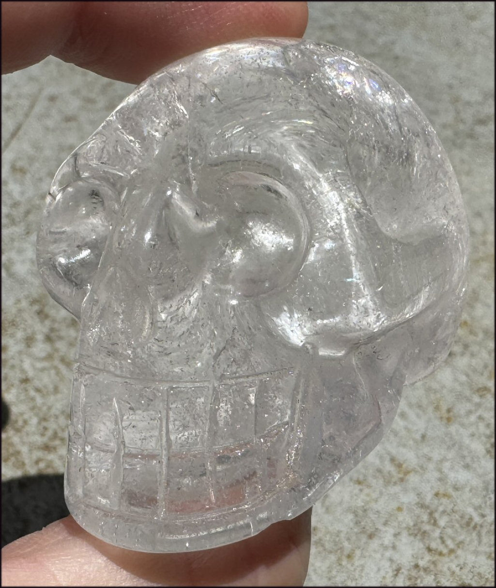 Quartz Crystal Skull - Needs Good Home - with Synergy 10+ years