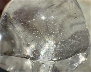 ~A Quality~ QUARTZ Crystal Skull with Lovely Veils - Focus, Transformation