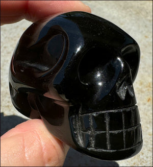 Rainbow OBSIDIAN Crystal Skull - Love and light, Clarity - with Synergy 12+ years