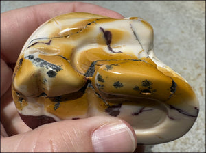 Vibrant Lg. MOOKAITE Crystal Skull with Dendritic inclusions - with Synergy 12+ years