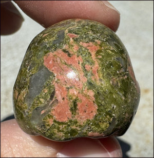 UNAKITE Crystal Skull - Connect with Mother Earth - with Synergy 9+ years