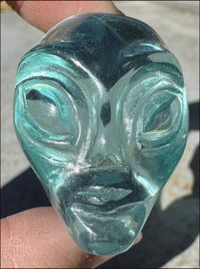 Gaia Stone STAR BEING / ET / ALIEN Crystal Skull - Balance Chakras