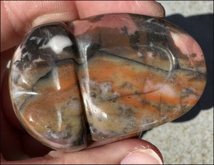 Sunset Jasper CRYSTAL SKULL - Tranquility, Attract Nature Spirits