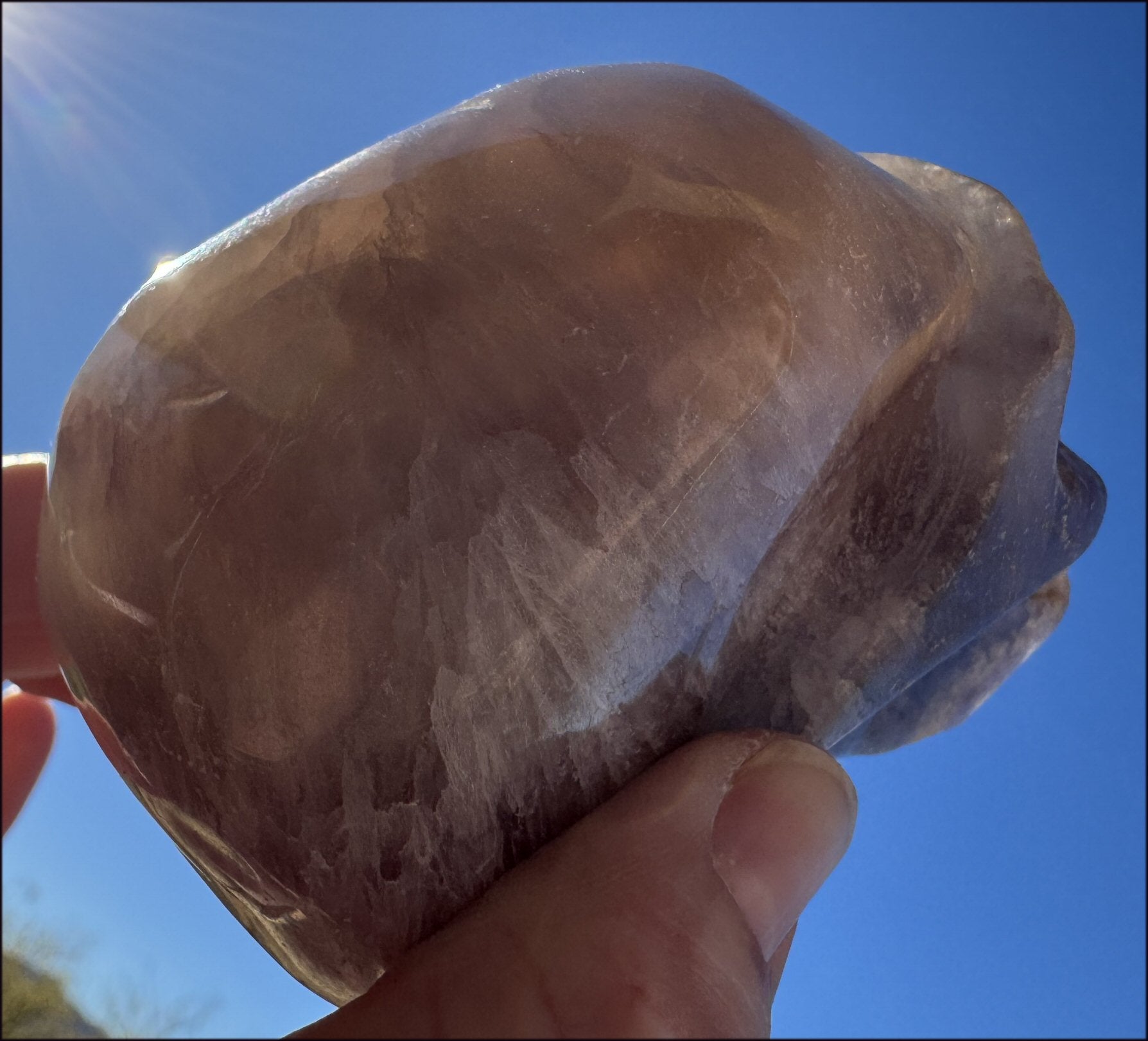 XL Mongolian FLUORITE Crystal Skull - Excellent for meditation!