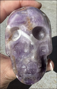 XL Synergy 7 / "Melody's Stone" CRYSTAL SKULL - Healing work, Balance Chakras