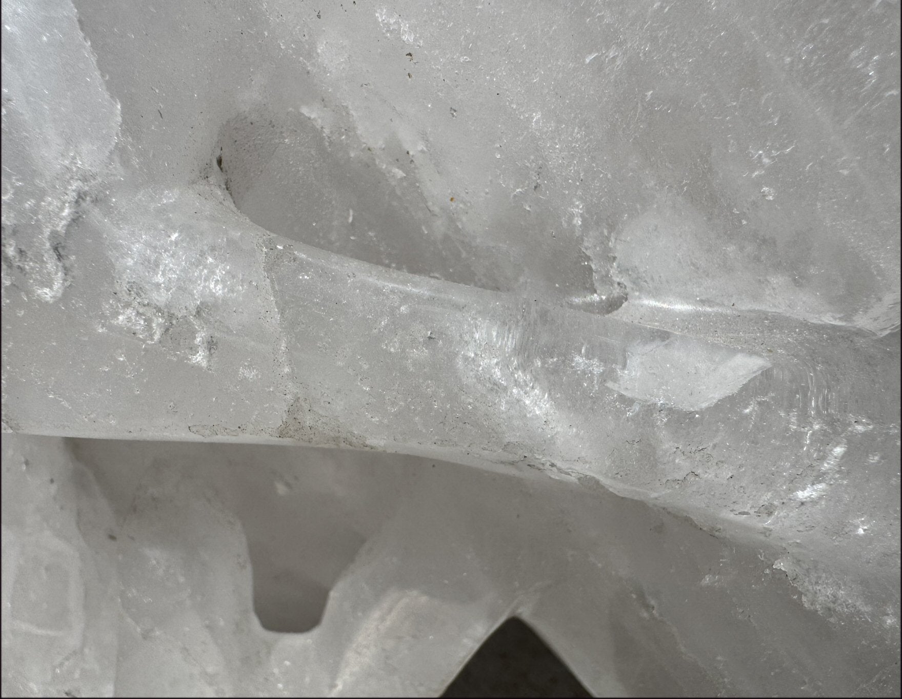 ~Super Sale!~ LifeSize Himalayan Quartz CRYSTAL SKULL with Portal Formation, Vugs, Organic matrix