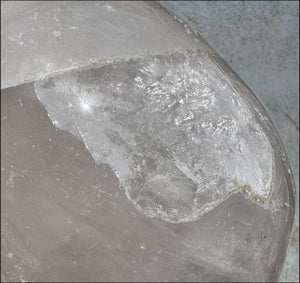 ~Super Sale!~ LifeSize Himalayan Quartz CRYSTAL SKULL with Portal Formation, Vugs, Organic matrix